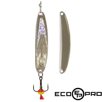 Блесна EcoPro Судачья серебрянный флекс 50 (SSF)