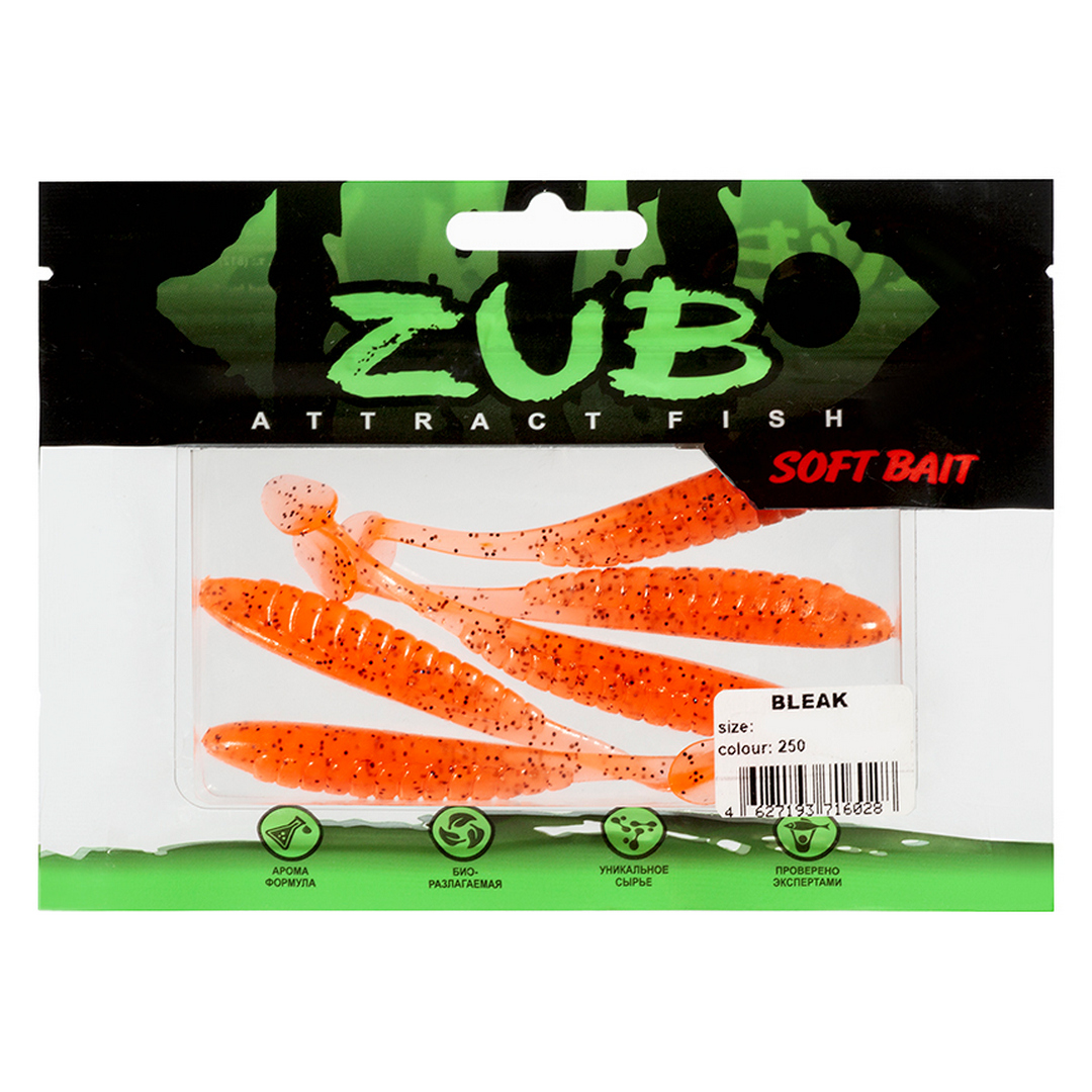 Виброхвост ZUB Bleak 4,0 250 01