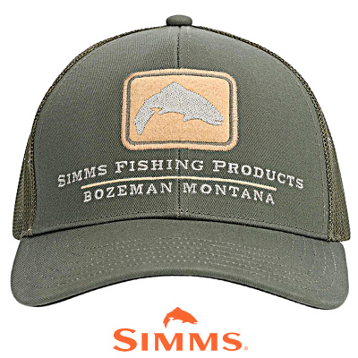Кепка Simms Double Haul Icon Trucker (Smokey Olive)