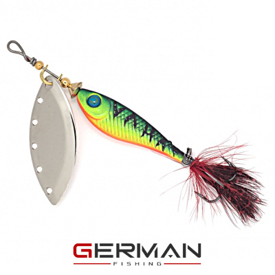Вращалка German Малёк никель #102 (№ 1; 5,0гр.)