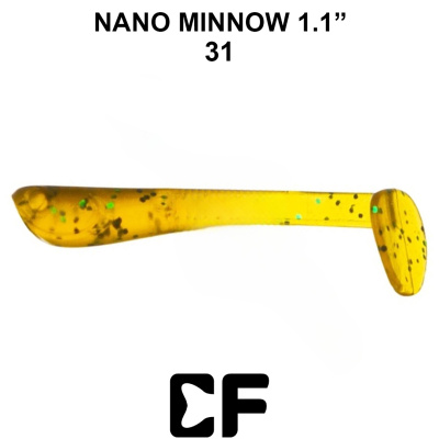 Виброхвост CF Nano Minnow 1.1" (68-27-31-6  Кальмар)