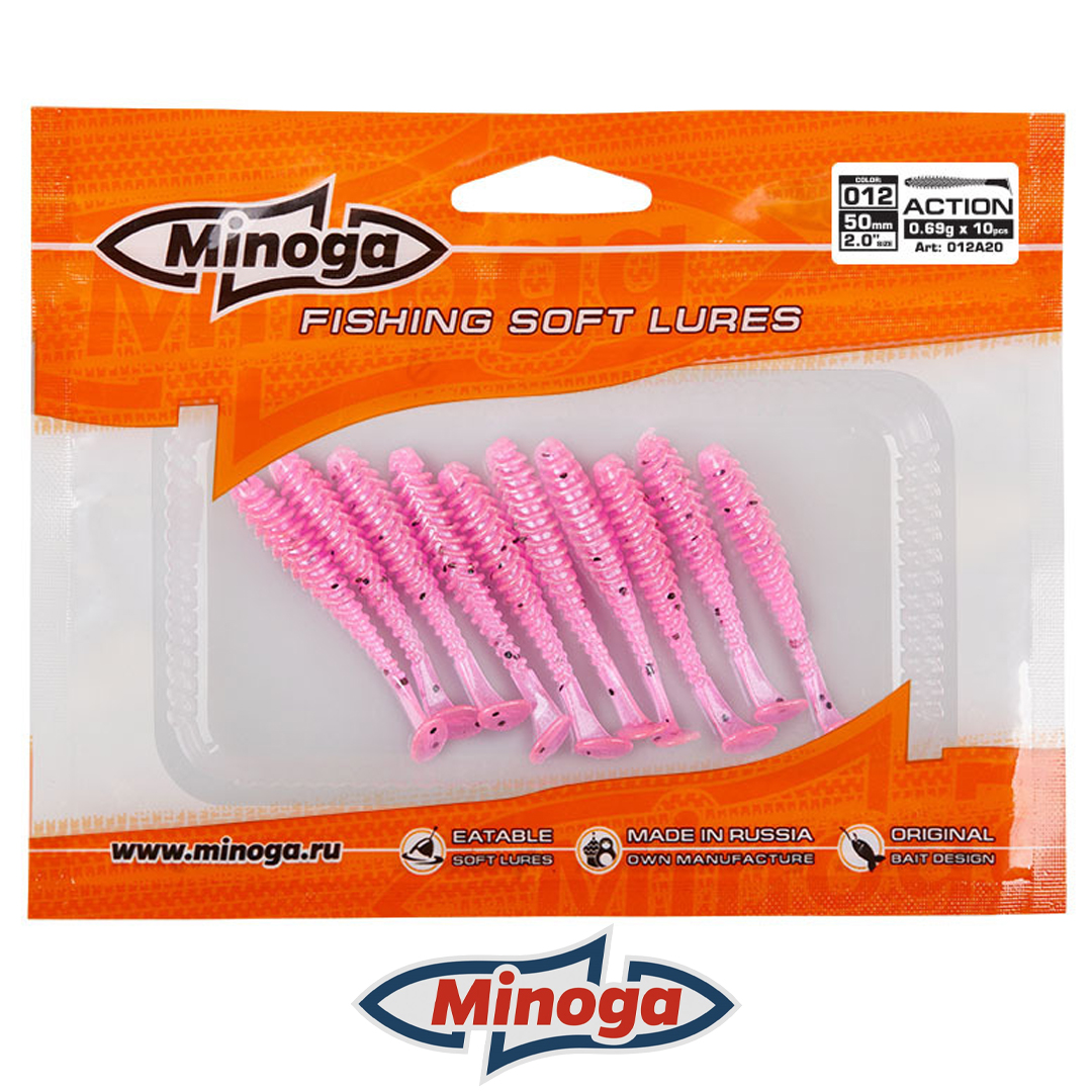 Виброхвост Minoga Action 2.0 012 3