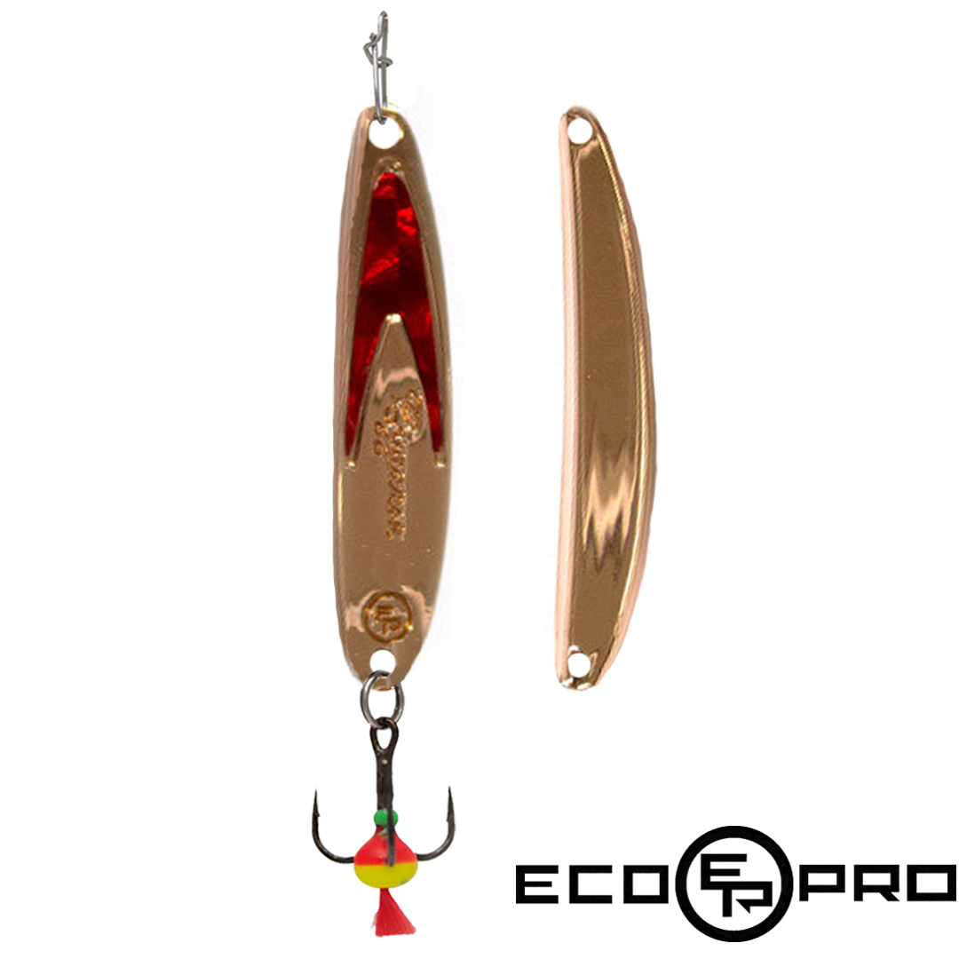 Блесна EcoPro Судачья красный флекс 70 CRF