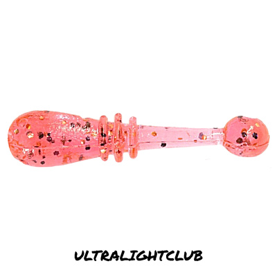 Слаг Ultralightclub Baits 0,8" (009 рубин)