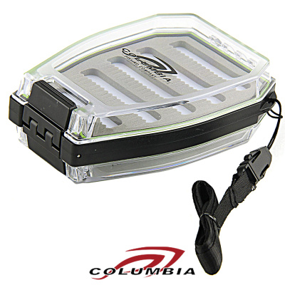 Коробка Columbia HB-112A под мушки/мормышки (125×80×37мм, 2стор.2отд.)