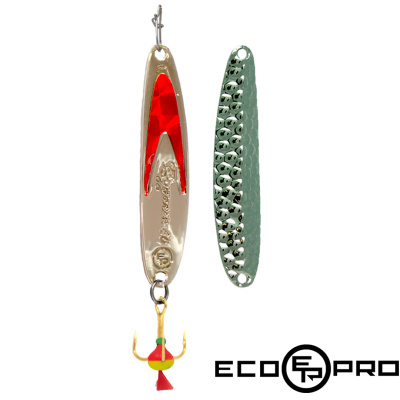 Блесна EcoPro Судачья красный флекс 60 (SB/SRF золото)