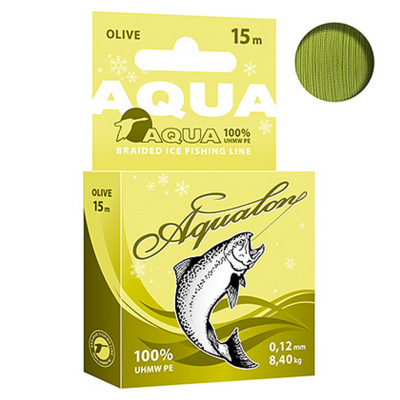 Шнур Aqua Aqualon Oliva 15m (0,12, 8,4kg)