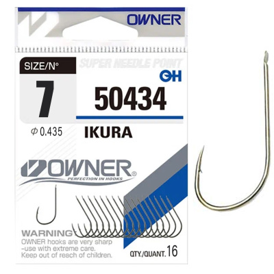 Одинарный Owner 50434 Ikura (№ 7, 0,435мм, 16шт.)