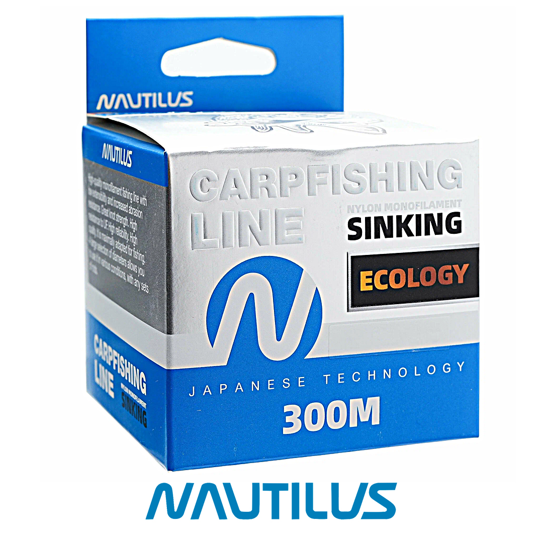 Леска Nautilus Ecology camouflage карповая 300м 02