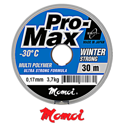 Леска Momoi Pro-Max Winter Strong 30м (0,17, 3,7кг)