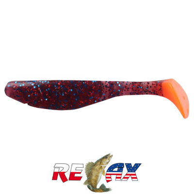 Виброхвост Relax Kopyto 4.0"L Tail (T044 orange)
