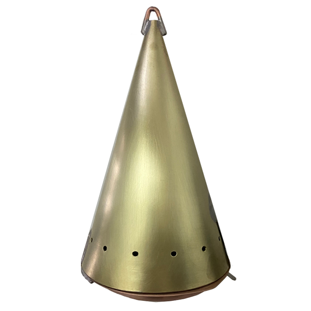 Кормушка зима Медь Латунь 09