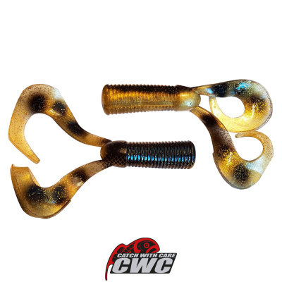 Хвост для бактейла CWC Miuras Mouse Mini (spotted bullhead)