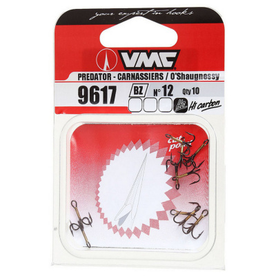 Тройник VMC 9617 BZ O'Shaughnessy Treble (№12, 10шт.)