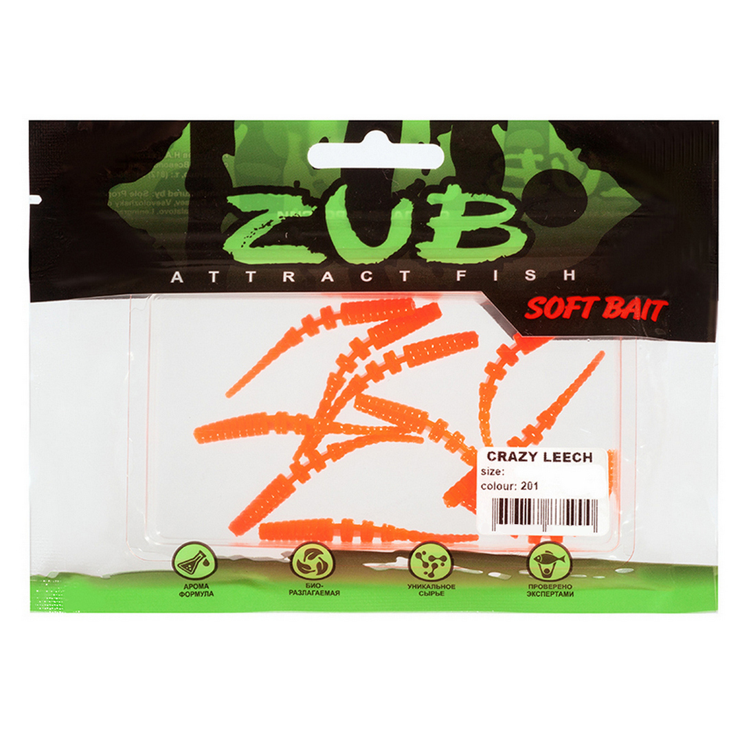 Червь ZUB Crazy Leech 2.0 201 01