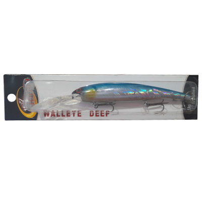 Воблер Kama Walleye Deep (K19 black blue back)