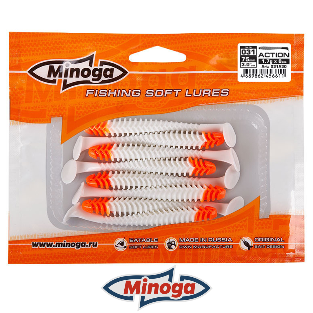 Виброхвост Minoga Action 031 3