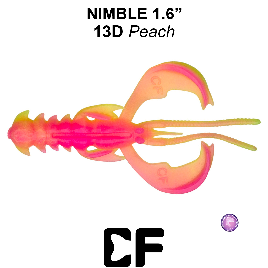 Рак Crazy Fish Nimble 1.6 13d 0