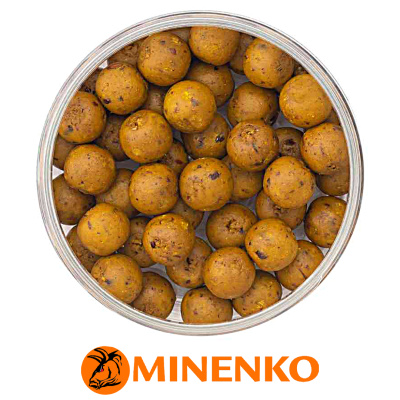Бойлы Minenko вареные насадочные 14мм (Honey (мёд))