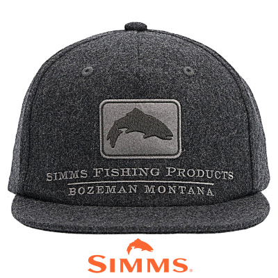 Кепка Simms Wool Trout Icon Cap (Grafite)