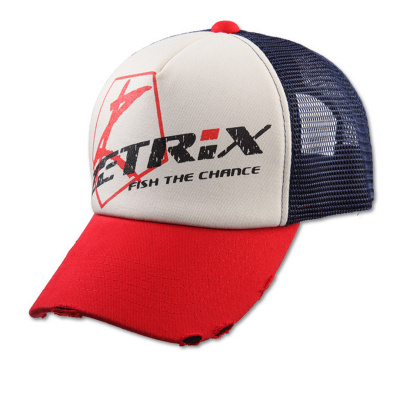 Бейсболка Zetrix Cap red beak, nany mesh (ZC-1602)