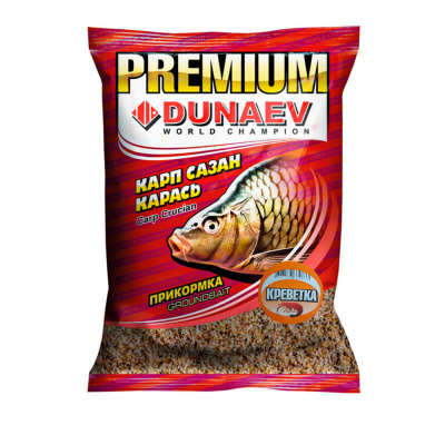 Прикормка Dunaev Premium (карп сазан креветка)