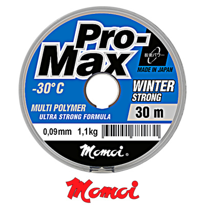 Леска Momoi Pro-Max Winter Strong 30м (0,09, 1,1кг)