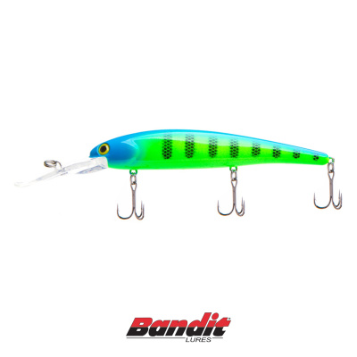 Воблер Bandit Deep Walleye (B42 lime blue)