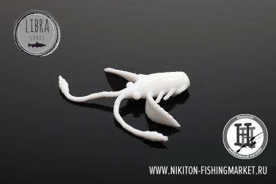 Нимфа Libra Lures Pro Nymph Сыр 18mm (004 silver pearl)