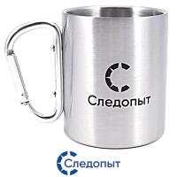 Кружка Следопыт изотермическая с ручкой-карабином 00