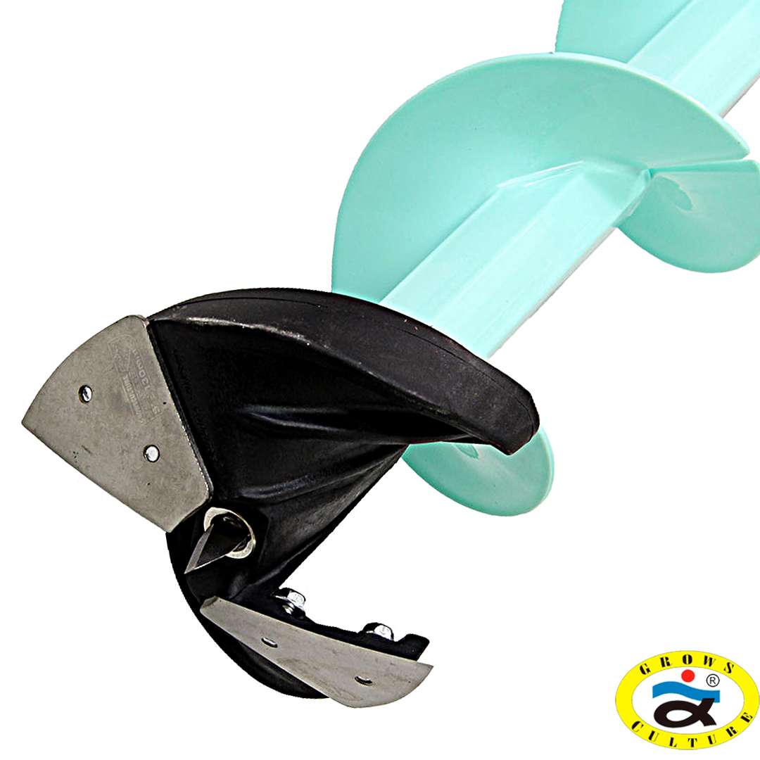 Шнек GRC пластиковый L-75, синий 01