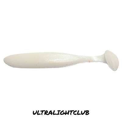 Виброхвост Ultralightclub Easy 1,6" (012 белый)
