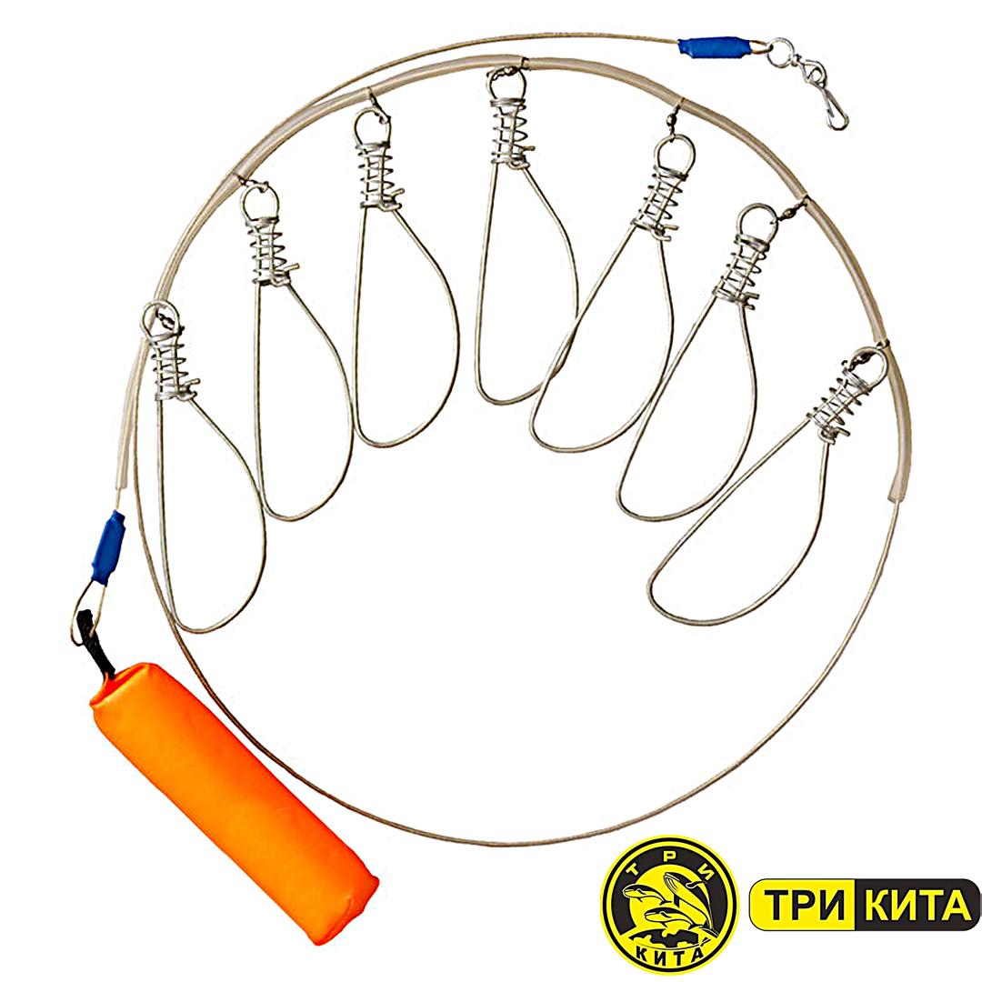 Кукан Три Кита рыболовный с поплавком 02