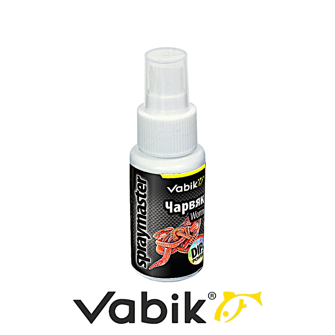 Аттрактант рыболовный Vabik Spray Master 33 червь