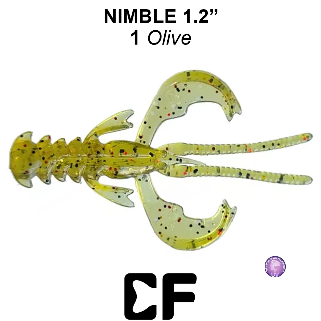 Рак Crazy Fish Nimble 1.2 01 0