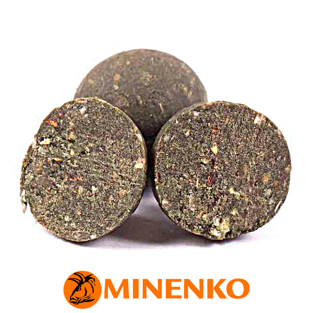 Бойлы Minenko Soluble пылящие насадочные 20мм (Halibut) 04