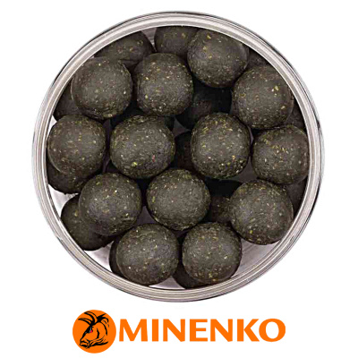 Бойлы Minenko Soluble пылящие насадочные 20мм (Halibut (палтус))
