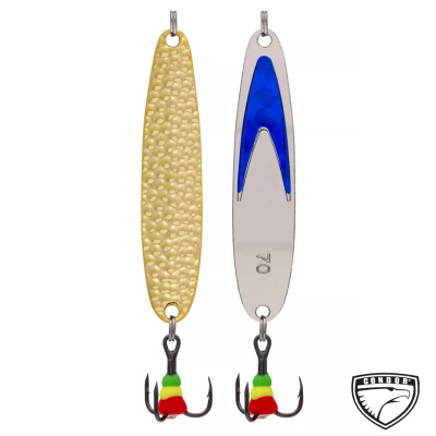 Блесна Condor Судачья 5813 70 (BAu серебро синий галстук прыщ золото)