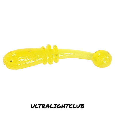 Слаг Ultralightclub Baits 0,8" (014 лимон)