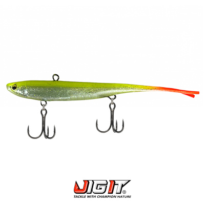 Баланслаг Jig It Whale Tail 130мм 22,0гр. (F13 shiny lime)