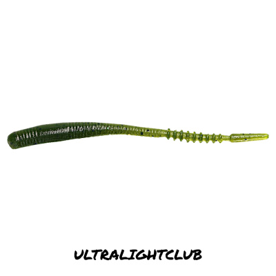 Червь Ultralightclub Shake 2,0" (007 изумруд)