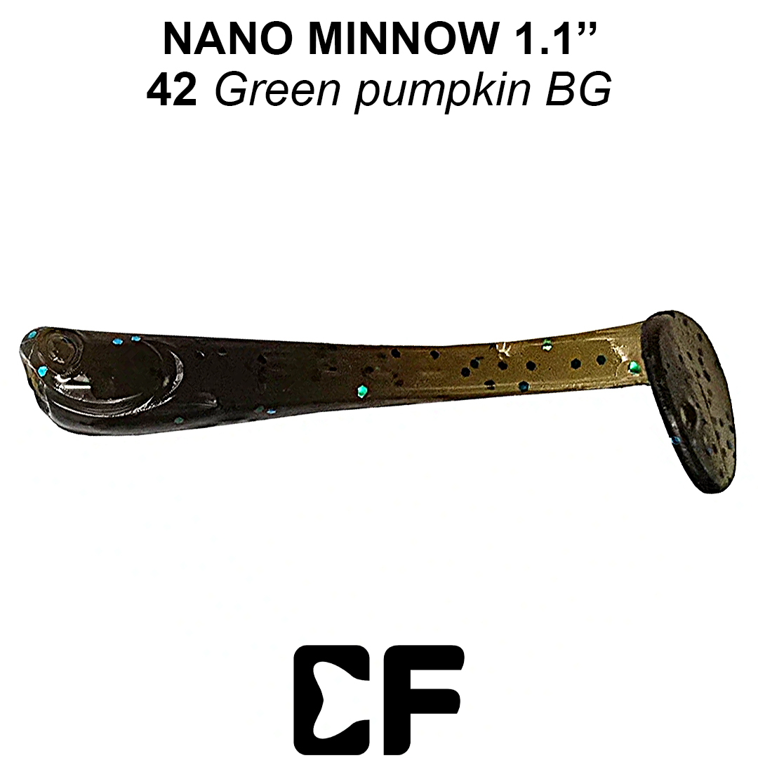 Виброхвост Crazy Fish Nano Minnow 1.1 42 6 0