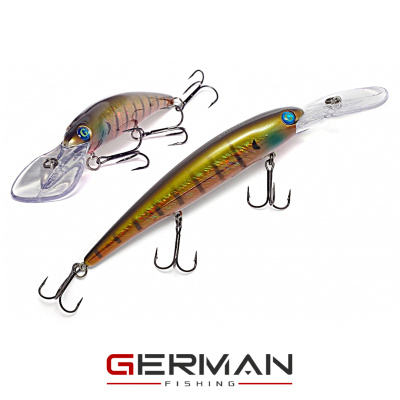 Воблер German GG Bandit 120F XDD (C207 окунь)