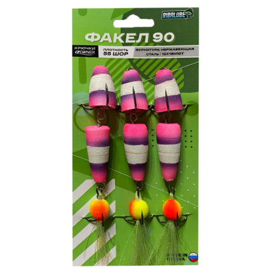 Мандула RibaLube Факел  90мм (07 Fluo)