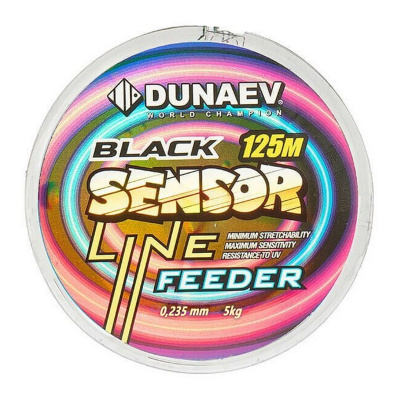 Леска Dunaev Black Sensor 125m (0,235, 5kg)
