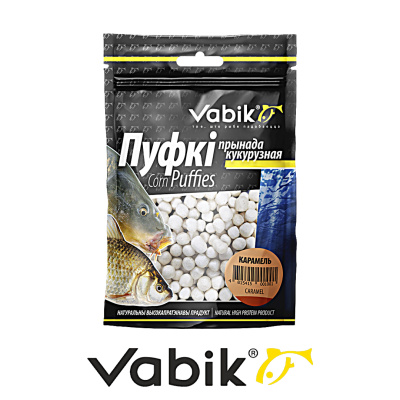 Приманка рыболовная Vabik Corn Puffies (карамель)