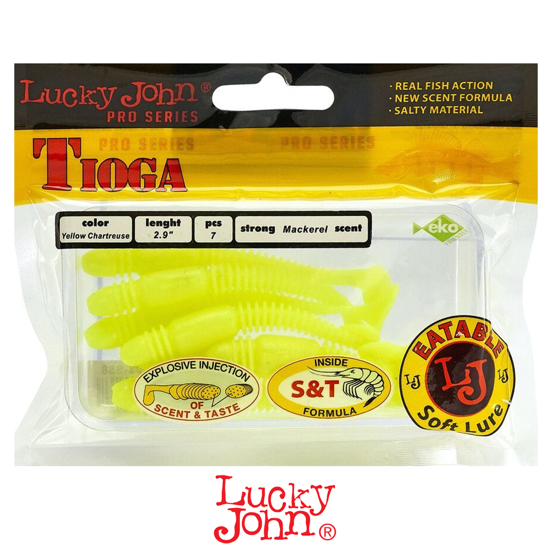 Виброхвост Lucky John Tioga 2.9 S88 1