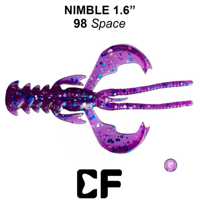 Рак CF Nimble 1.6" (49-40-98-6 UV space Кальмар)