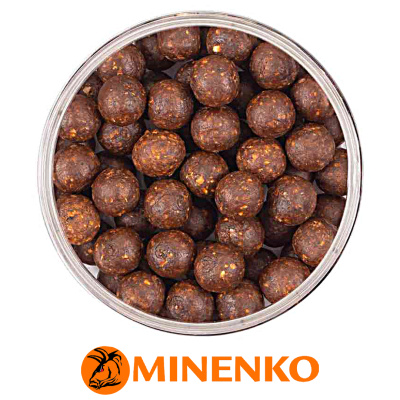 Бойлы Minenko Soluble пылящие насадочные 14мм (Mandarine (мандарин))