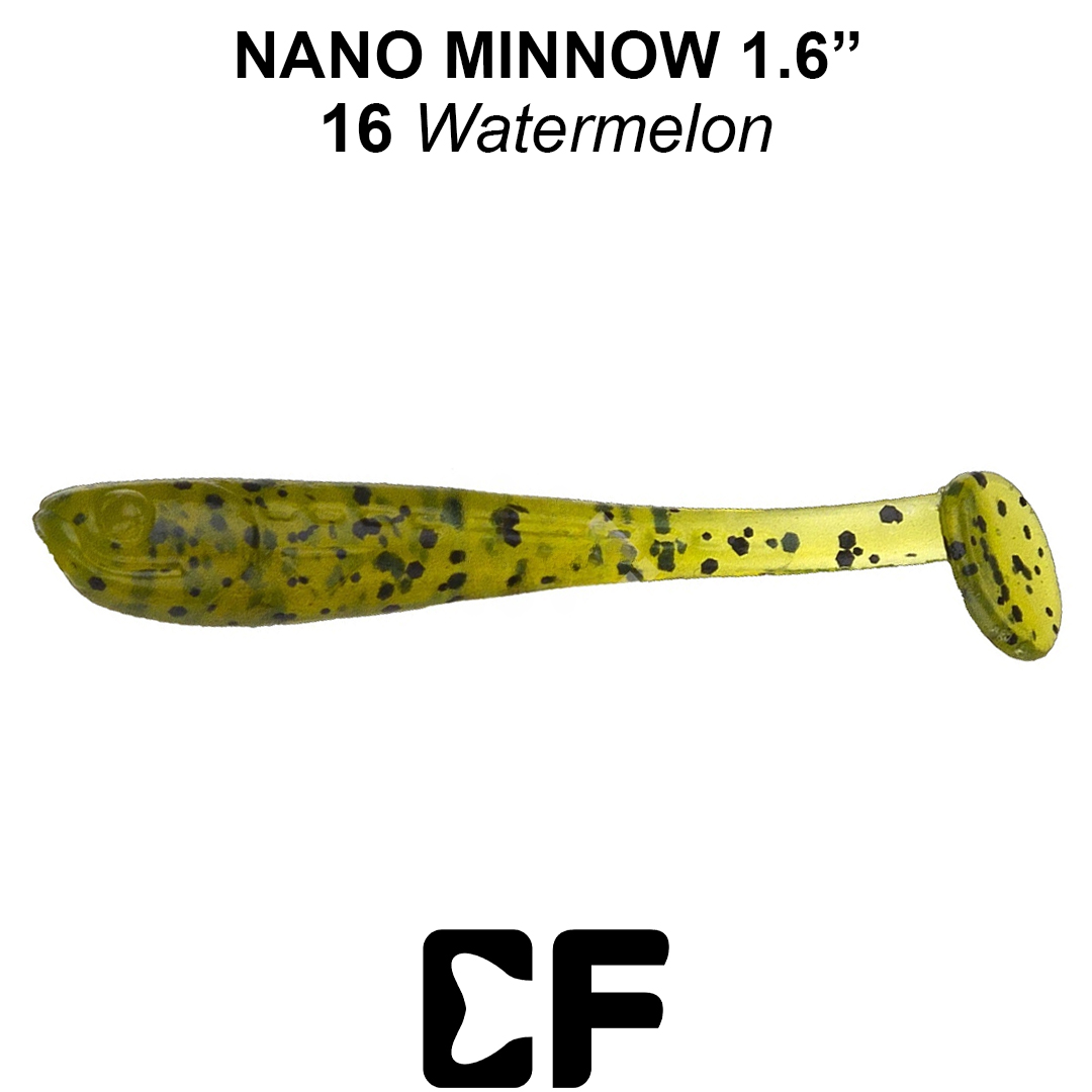 Виброхвост Crazy Fish Nano Minnow 1.6 16 0